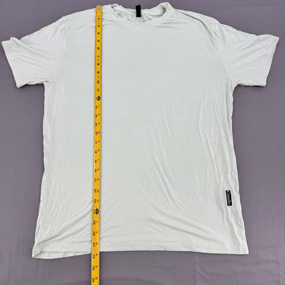 COMFRT Sage Green Short Sleeve T-Shirt Size M - Picture 5 of 6